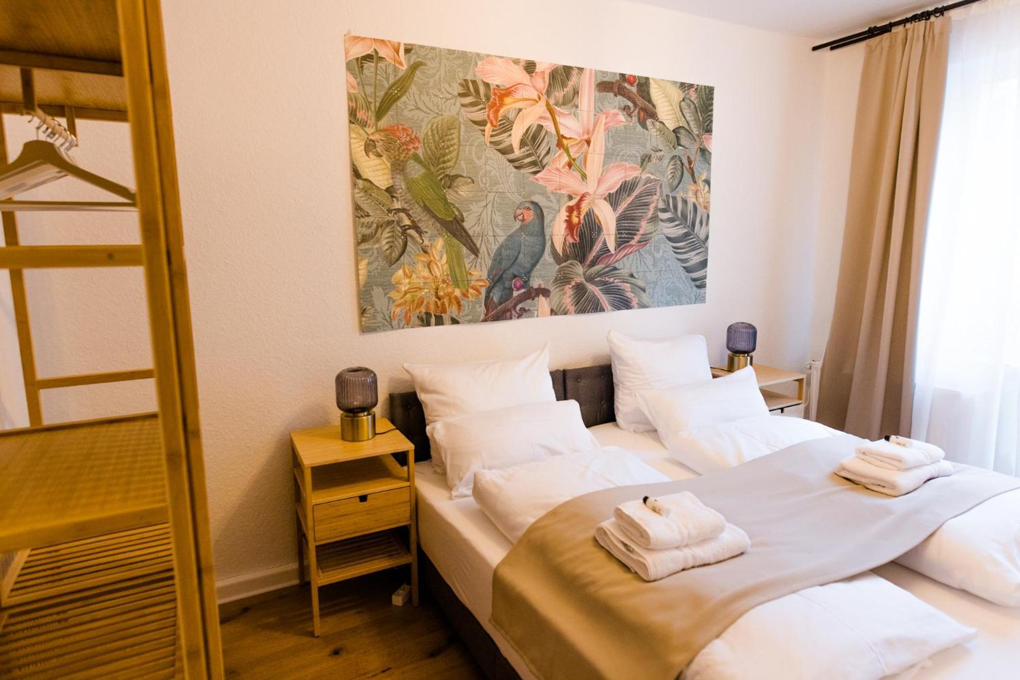 Staylight City - Premium Appartements Mit Balkon 希尔德斯海姆 客房 照片