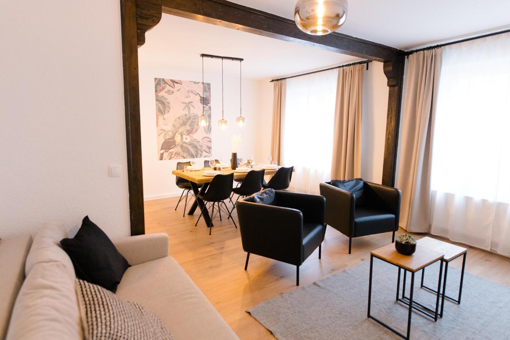 Staylight City - Premium Appartements Mit Balkon 希尔德斯海姆 客房 照片